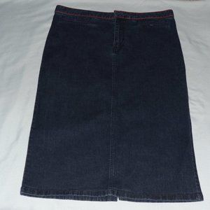 Tommy Hilfiger Stretch Denim Skirt
